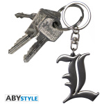 DEATH NOTE 3D Keychain L Symbol - Image 2
