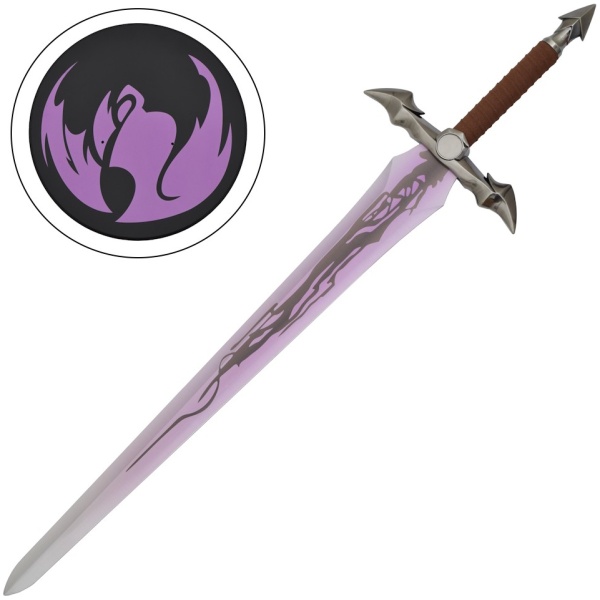 DEMON KING'S LONGSWORD SUNG JINWOO WITH BLACK HEART VERSION steel SWORD 108CM