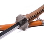 SEKIRO - MORTAL BLADE (FUSHIGIRI) COSHPLAY STEEL CARBON KATANA 98CM - Image 3
