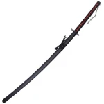 ICHIGO KUROSAKI'S ZANGETSHU BLEACH COSHPLAY CARBON STEEL KATANA - LONG VERSION 140CM - Image 2