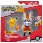 Pokemon battle figure pack - Cinderace & pikachu