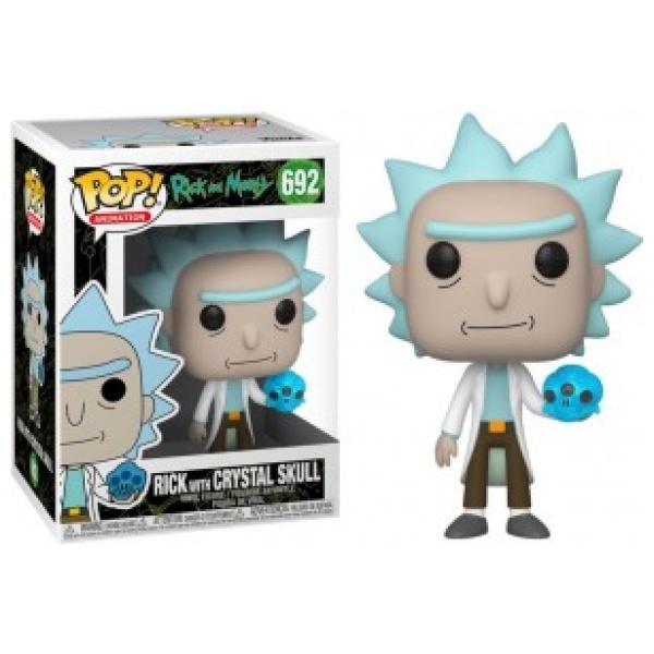 Funko POP! Rick and Morty - Rick with Crystal Skull #692