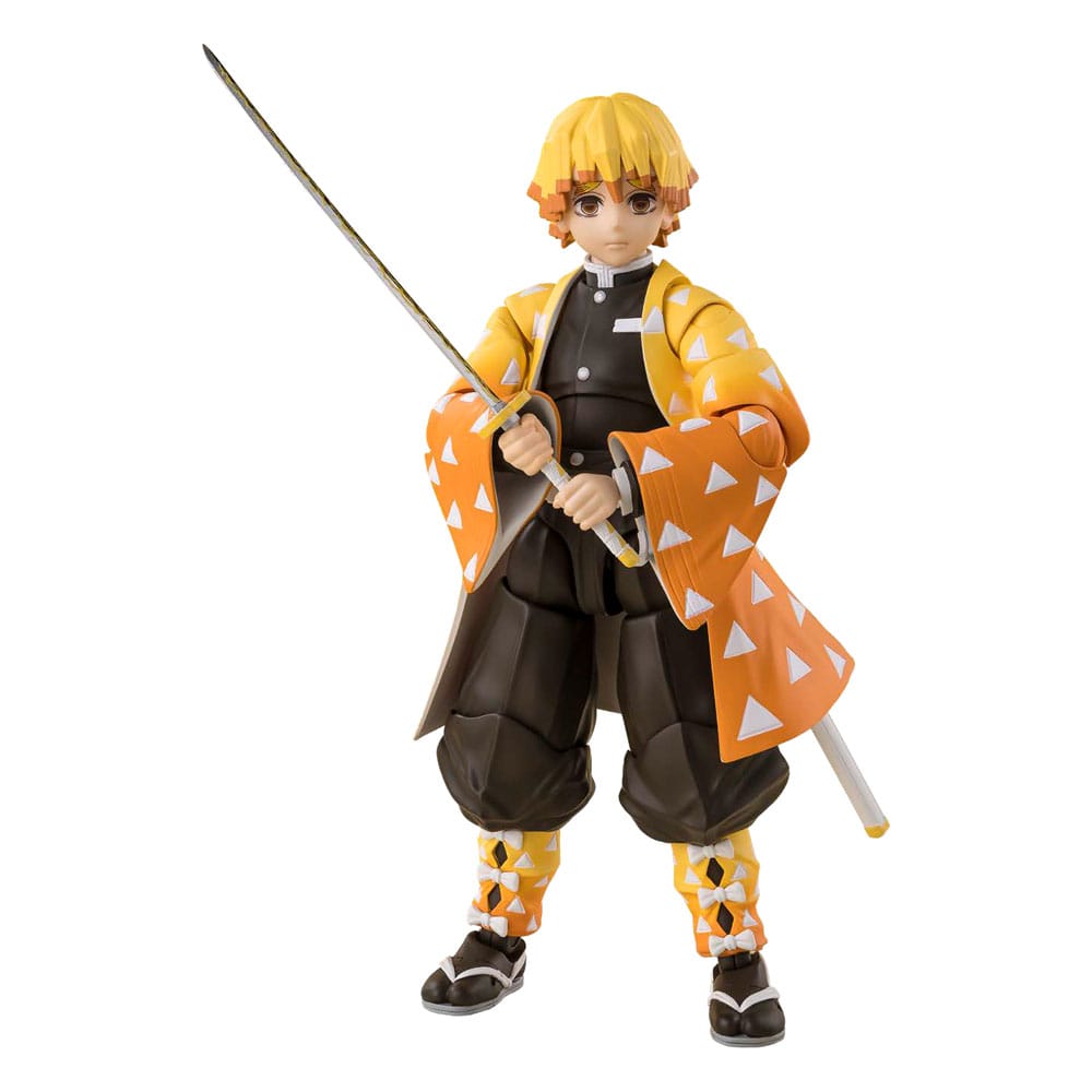 x_btn67361 Demon Slayer: Kimetsu no Yaiba S.H.Figuarts Action Figure Zenitsu Agatsuma 14cm - Image 1