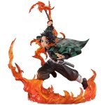 Demon Slayer: Kimetsu no Yaiba FiguartsZERO PVC Statue Kamado Tanjiro (Kyojuro Rengoku's Sword Guard Ver.) 19cm