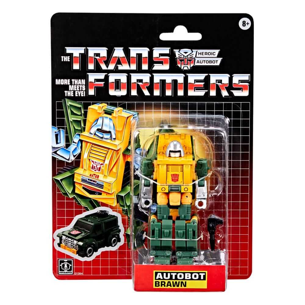 x_hasg1384_i The Transformers Retro G1 Action Figure Autobot Brawn 13cm - Image 1
