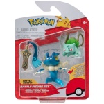 Pokemon Battle Figure Set 3-Pack Honedge Bulbasaur #4 Frogadier 5cm