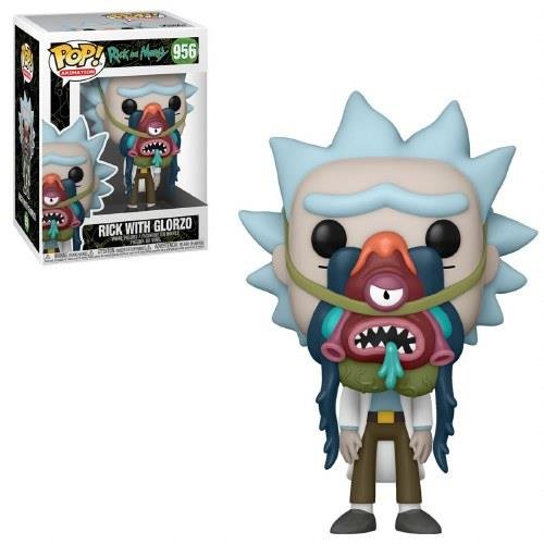166340-0-0000-figoura-funko-pop-rick-and-morty-rick-with-glorzo-956 Funko POP! Rick and Morty - Rick with Glorzo #956 - Image 1