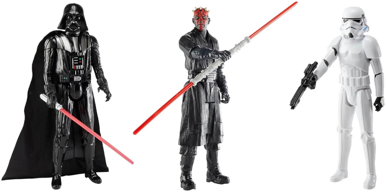 Hasbro Disney Star Wars: Clash of the Dark Side - Darth Vader / Stormtrooper / Dart Maul - Image 2