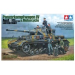 Panzerkampfwagen IV Ausf G. Early Production & Motorcycle Eastern Front 1/35