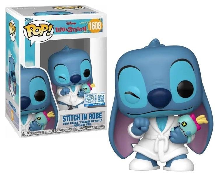 364091-0-0000-figoura-funko-pop-disney-lilo-stitch-stitch-in-robe-1608-exclusive Funko Pop! Disney: Lilo & Stitch - Stitch in Robe Special Edition #1608 - Image 1