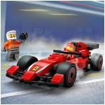 LEGO City F1 Pit Stop & Pit Crew With Ferrari Car - Image 4