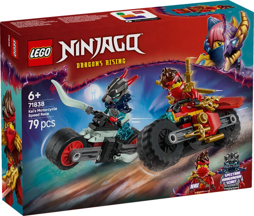 401958071838 LEGO Ninjago Kai's Motorcycle Speed Race - Image 1