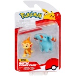 Pokemon battle figure pack Phanpy & Chimchar