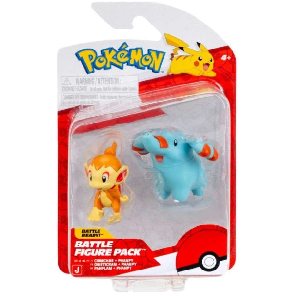 Pokemon battle figure pack Phanpy & Chimchar