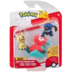 Pokemon Battle Figure Set 3-Pack MIMIKYU, PORYGON, CROAGUNK