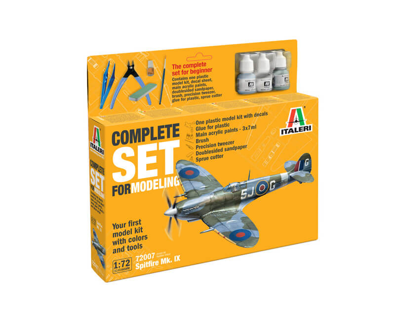 CokeamTJ0nXTLSUkwBJ0aQIyZfAud5TnCaO3hOao Spitfire Mk.IX - Complete Set For Modeling - Starter kit 1/72 - Image 1