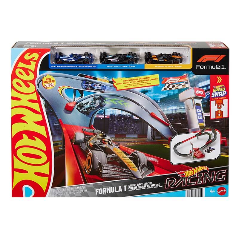 MATJDY15 Mattel Hot Wheels: Racing (F1) -Racing Formula 1 Sprint Race Circuit - Image 1
