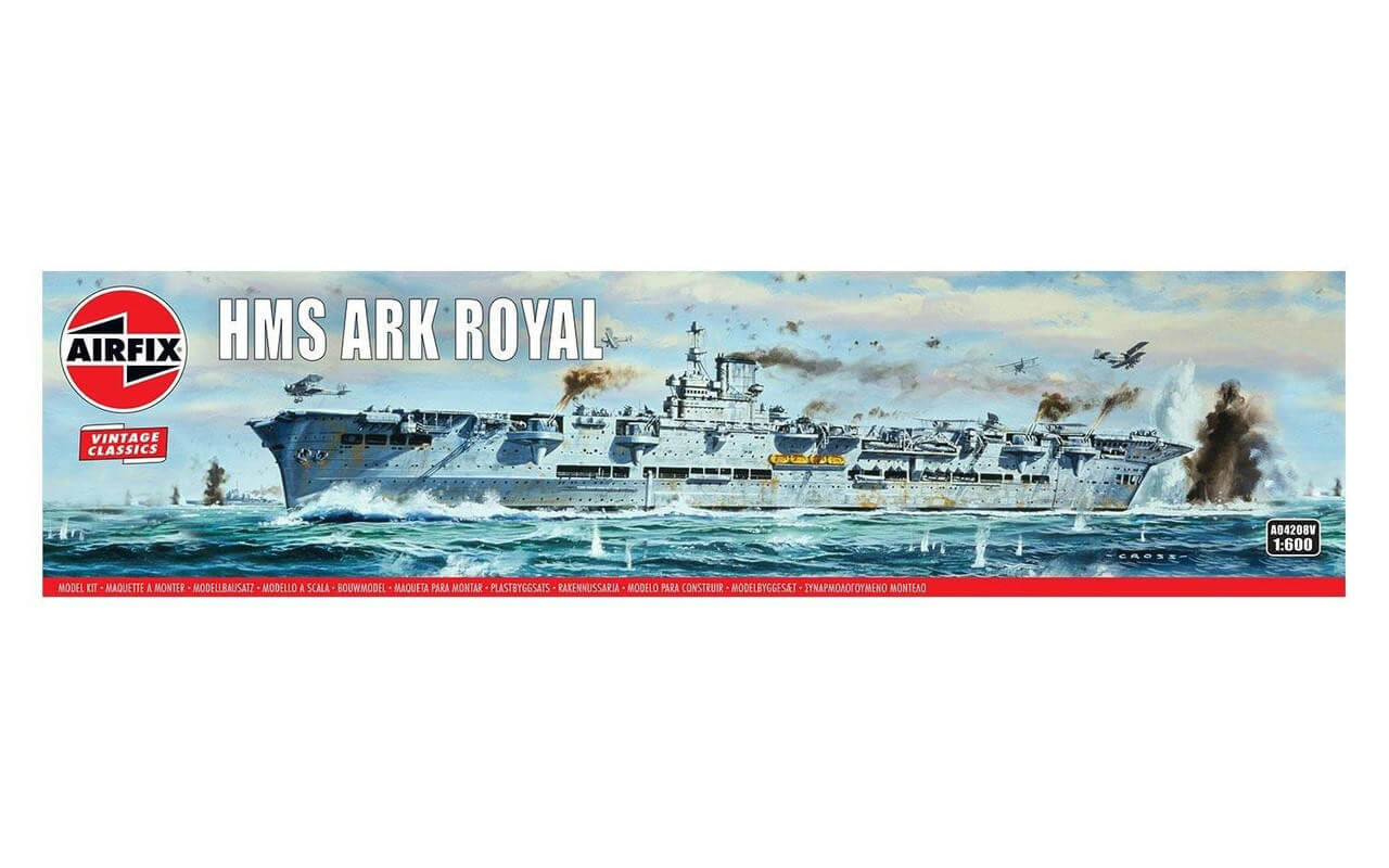 airfix-1600-hms-ark-royal__15786 British Aicraft Carrier HMS Ark Royal 1/600 - Image 1