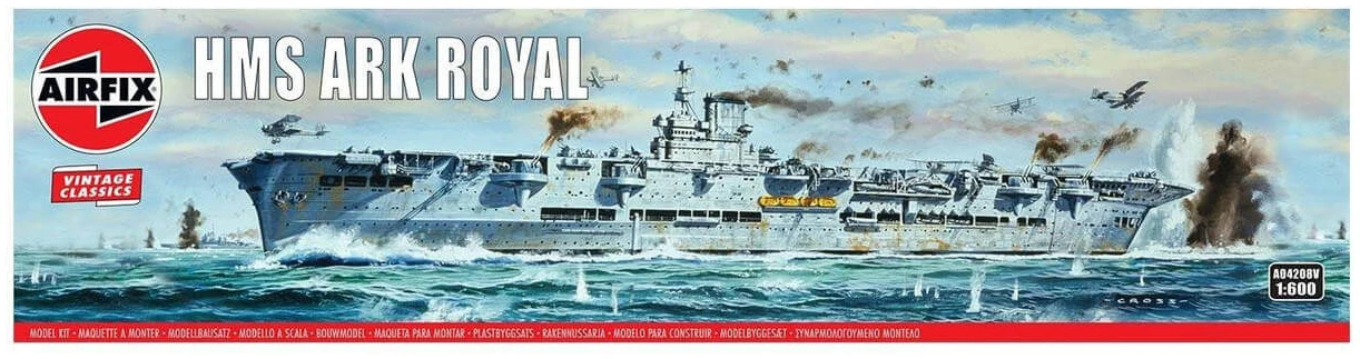 airfix-1600-hms-ark-royal__15786 British Aicraft Carrier HMS Ark Royal 1/600 - Image 1