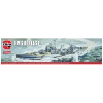 British Light Cruiser HMS Belfast 1/600