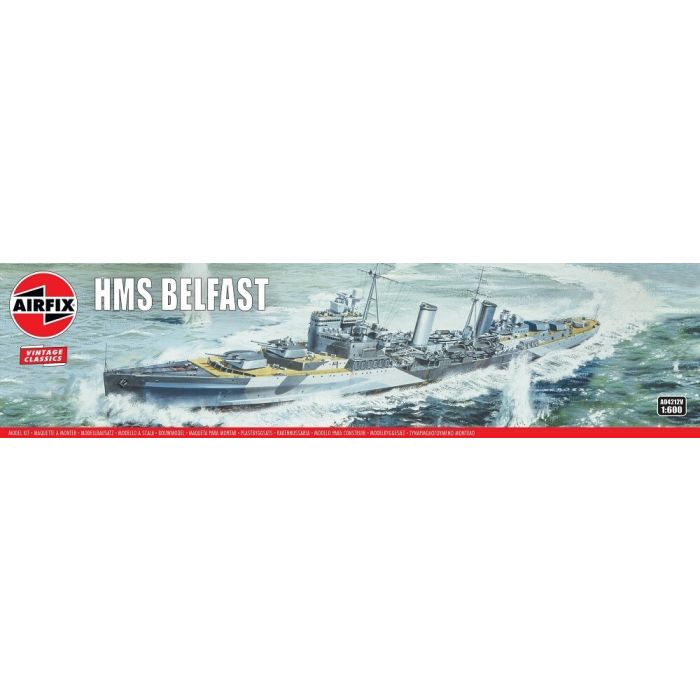 arx04212v British Light Cruiser HMS Belfast 1/600 - Image 1