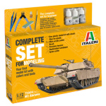 M1 Abrams - Complete Set For Modeling - Starter kit 1/72