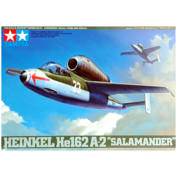 German Heinkel He162 A2 - "Salamander" 1/48