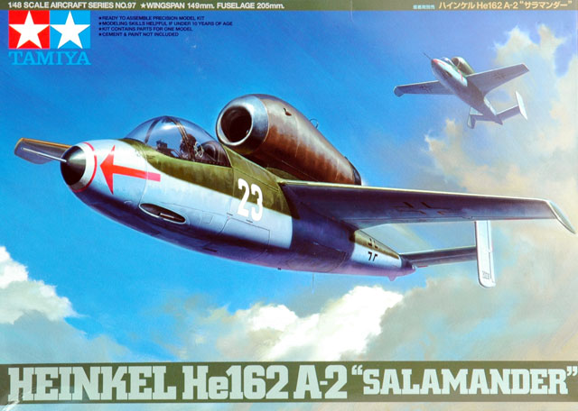 ta61097 German Heinkel He162 A2 - "Salamander" 1/48 - Image 1