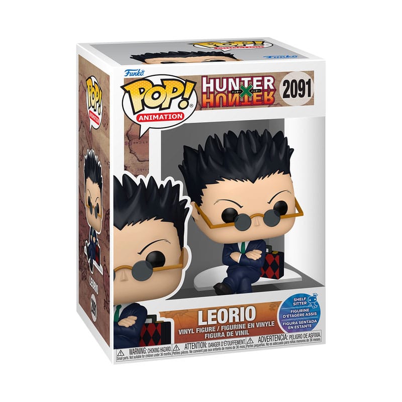 x_fk86536_a Funko POP! Hunter x Hunter - Leorio (Sitting) #2091 - Image 1