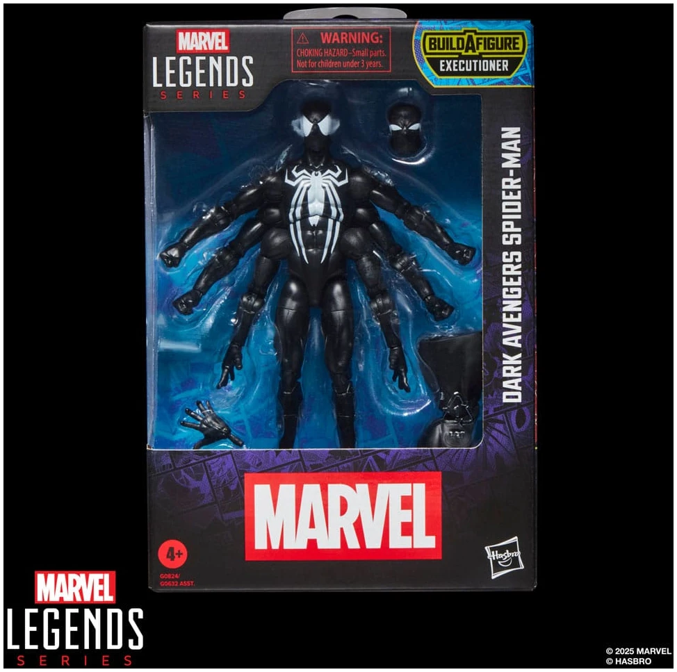 x_hasg0824_a Marvel Legends Action Figure Dark Avengers Spider-Man (BAF: Executioner) 15cm - Image 1