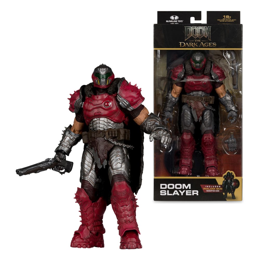 x_mcf11149_d Doom The Dark Ages Action Figure Doom Slayer (Phalanx Skin) 18cm - Image 1