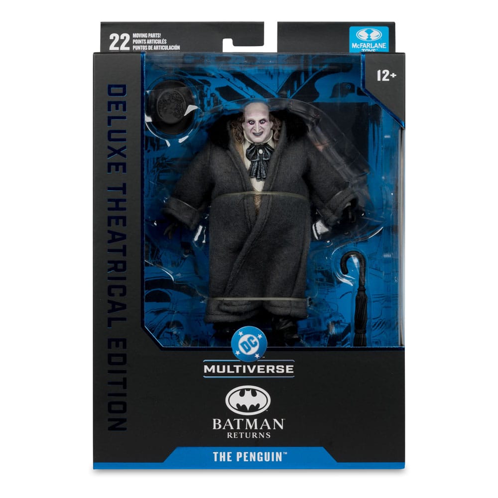 x_mcf15594_f Batman Returns DC Theatrical Deluxe Edition Action Figure The Penguin 16cm - Image 1