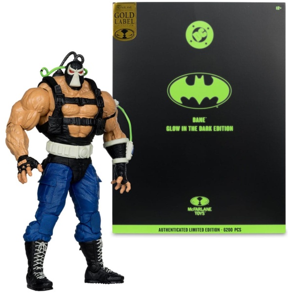 DC Multiverse Mega Action Figure Bane (Glow in the Dark) (Gold Label) 25cm