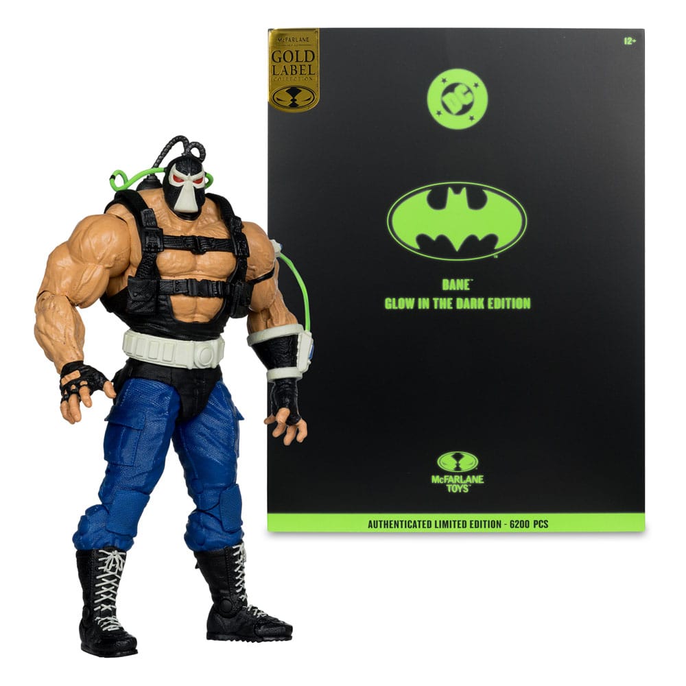 x_mcf17667_e DC Multiverse Mega Action Figure Bane (Glow in the Dark) (Gold Label) 25cm - Image 1