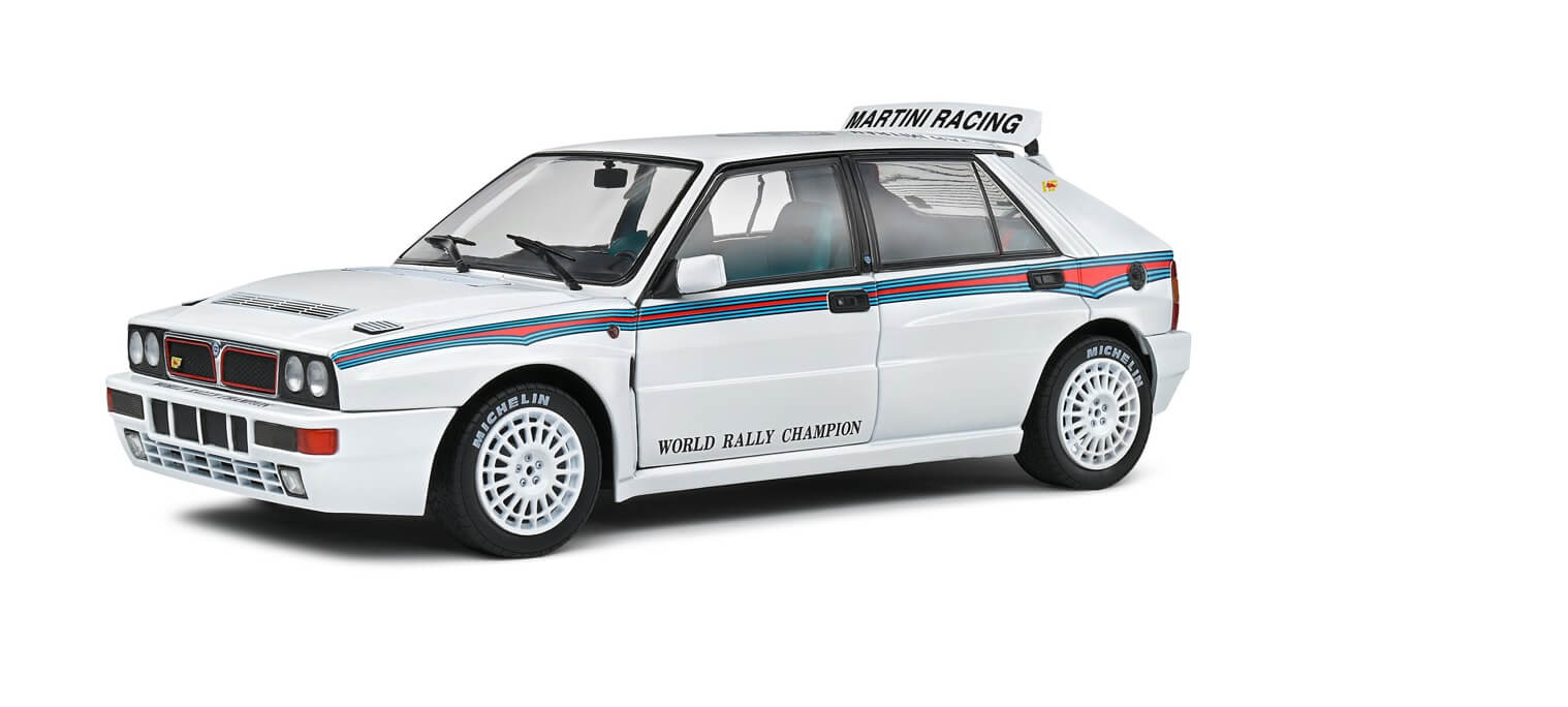 Χωρίς τίτλο LANCIA DELTA HF INTEGRALE EVO 1 MARTINI 6 WHITE 1992 1/18 - Image 1