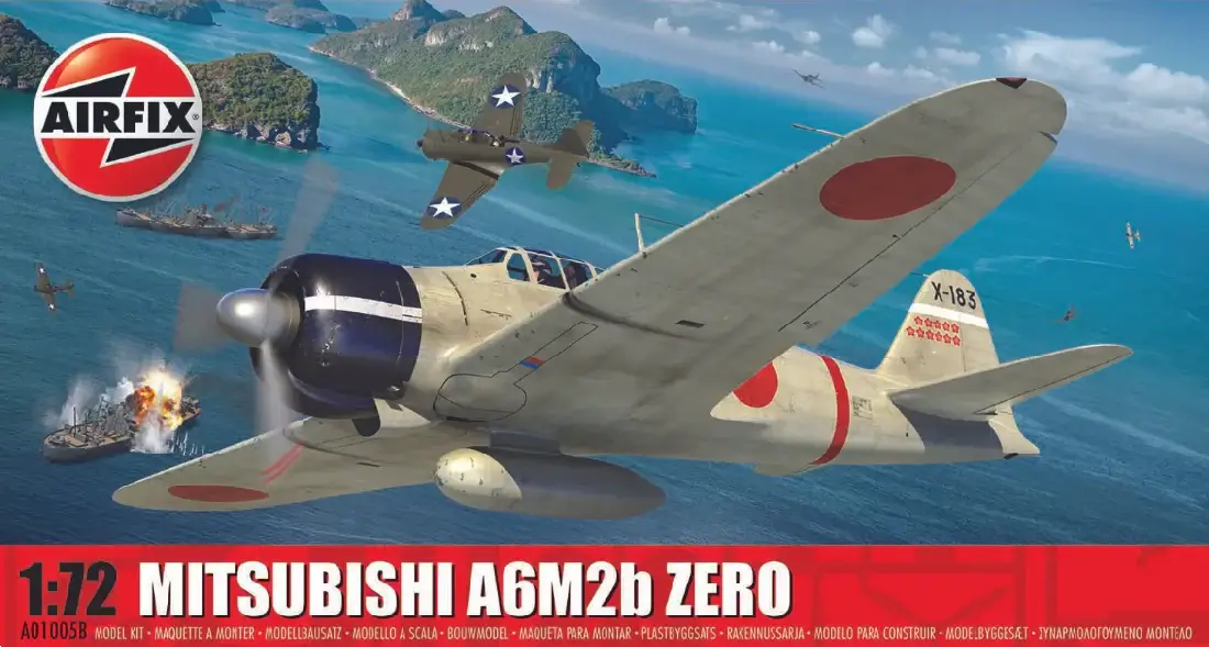 20017019_1_1100x589 Mitsubishi A6M2b Zero 1/72 - Image 1