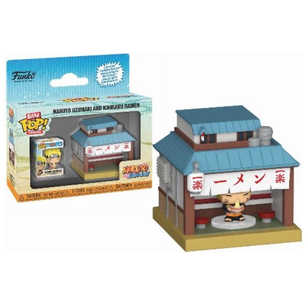 Funko Bitty Pop! Towns: Naruto Shippuden - Naruto Uzumaki and Ichiraku Ramen