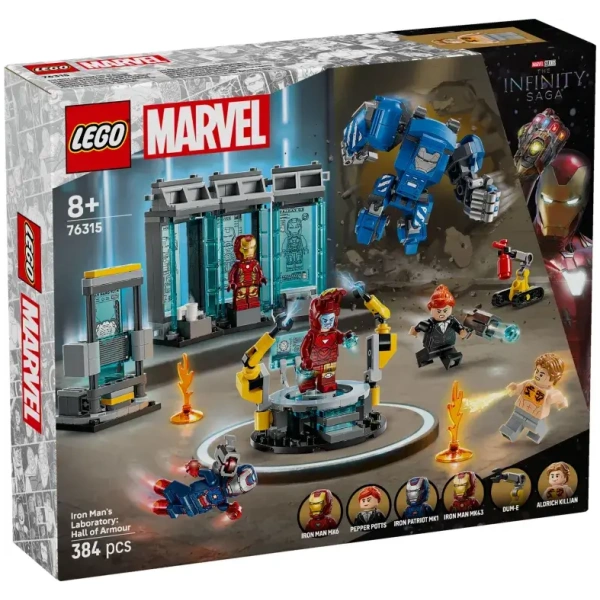 LEGO Super Heroes Iron Man's Laboratory: Hall Of Armor