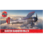 British Biplane Fighter Gloster Gladiator Mk.I/Mk.II 1/72