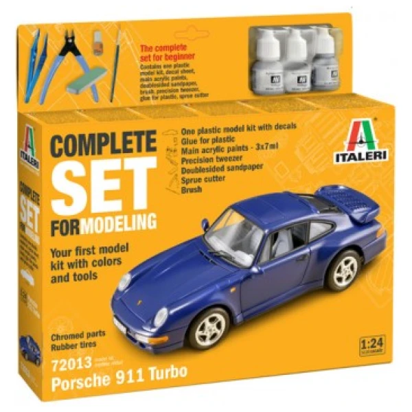 Porsche 911 Turbo - Complete Set For Modeling - Starter kit 1/24