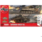 German Heavy Tank Tiger I vs British Medium Tank Sherman Firefly - Classic Confli 1/72