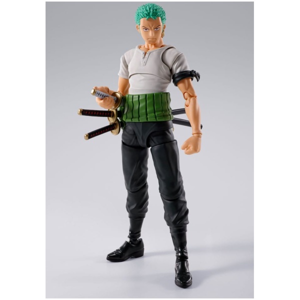 One Piece S.H.Figuarts Action Figure Roronoa Zoro Romance Dawn Ver. 15cm