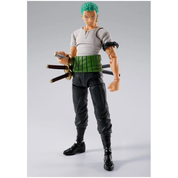 One Piece S.H.Figuarts Action Figure Roronoa Zoro Romance Dawn Ver. 15cm