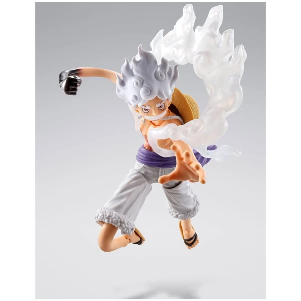 One Piece S.H.Figuarts Action Figure Monkey D. Luffy Gear 5 -Future Island Egghead 15cm
