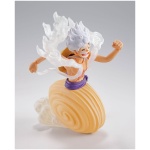 One Piece S.H.Figuarts Action Figure Monkey D. Luffy Gear 5 -Future Island Egghead 15cm - Image 4