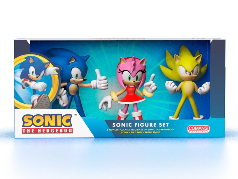 x_comay90303 Sonic the Hedgehog Gift Box Set Mini figures Sonic (3) - Image 1