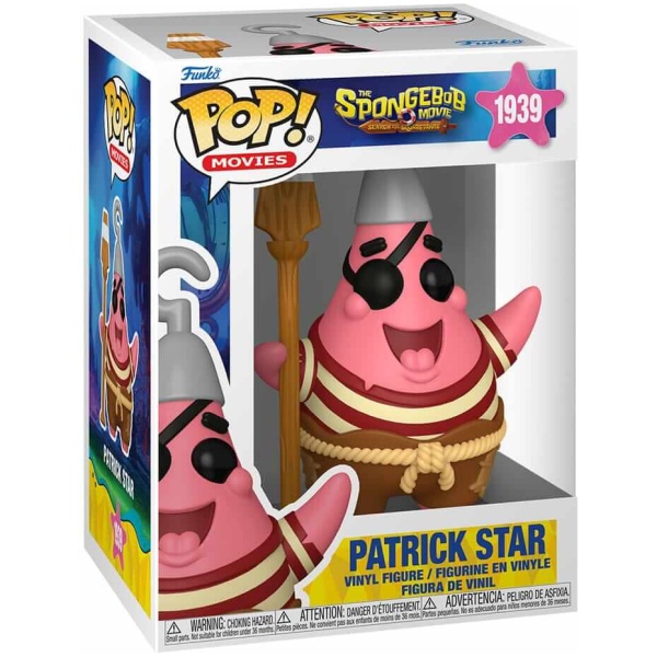 Funko POP! SpongeBob SquarePants Movie - Patrick Star (Pirate) #1939