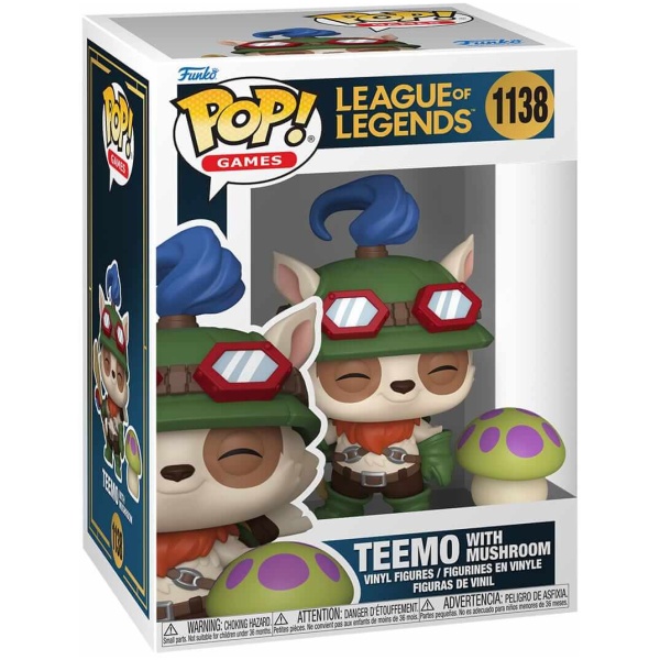 Funko POP! League of Legends - Teemo with Mushroom #1138