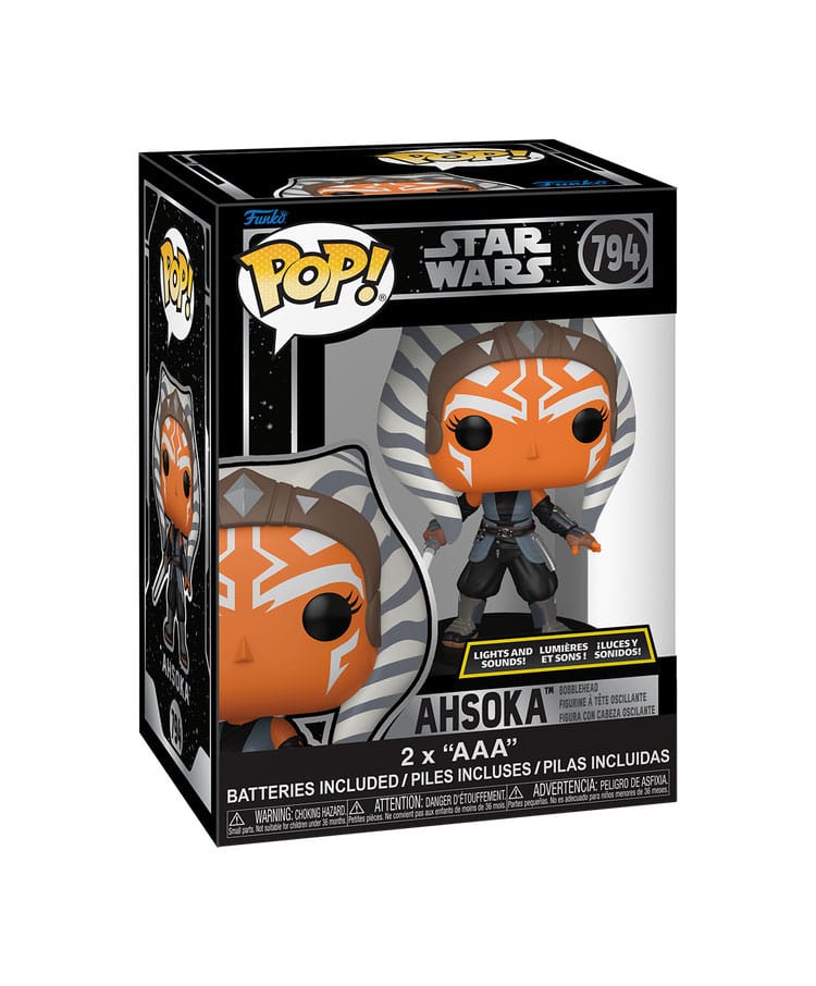 x_fk86453_b Funko POP! Star Wars – Ahsoka (Lights & Sound) - Image 1