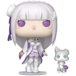 Funko POP! Re: Zero Starting Life in Another World - Emilia with Puck #2112 - Image 2